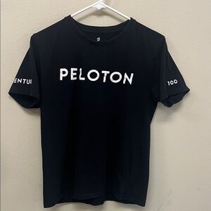Peloton 100 Century Black Tee SzS